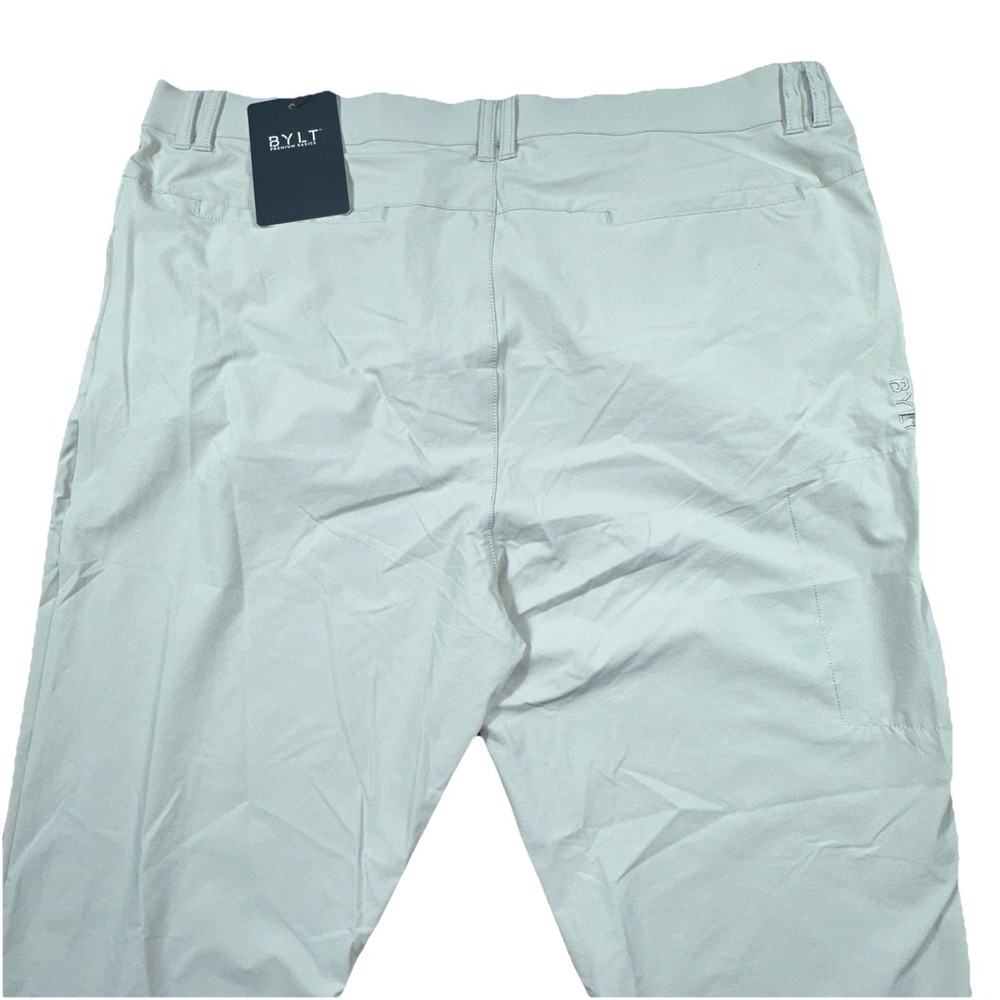 BYLT Men's Ace Jogger Storm Gray Performance Tapered Pants NWT - Picture 5 of 10